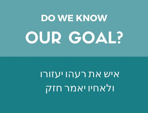 Do We Know Our Goal? An Interview with Rabbi Yosef Minkowitz